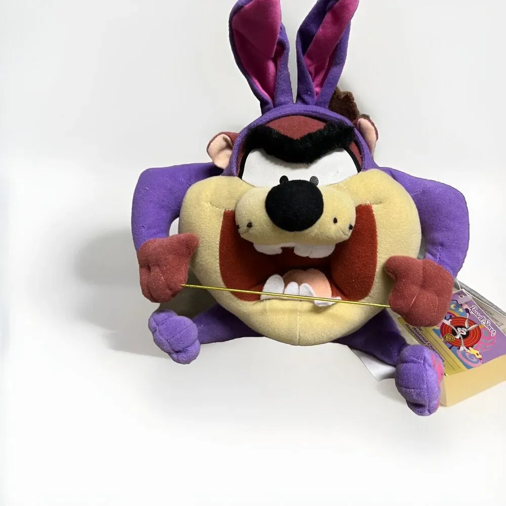 NWT 1998 Looney Tunes Russell Stover Candies Taz plush toy Tasmani Devil
